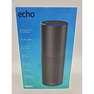 Amazon Echo (1st Generation) Smart Assistant Black New Bluetooth Speaker Alexa